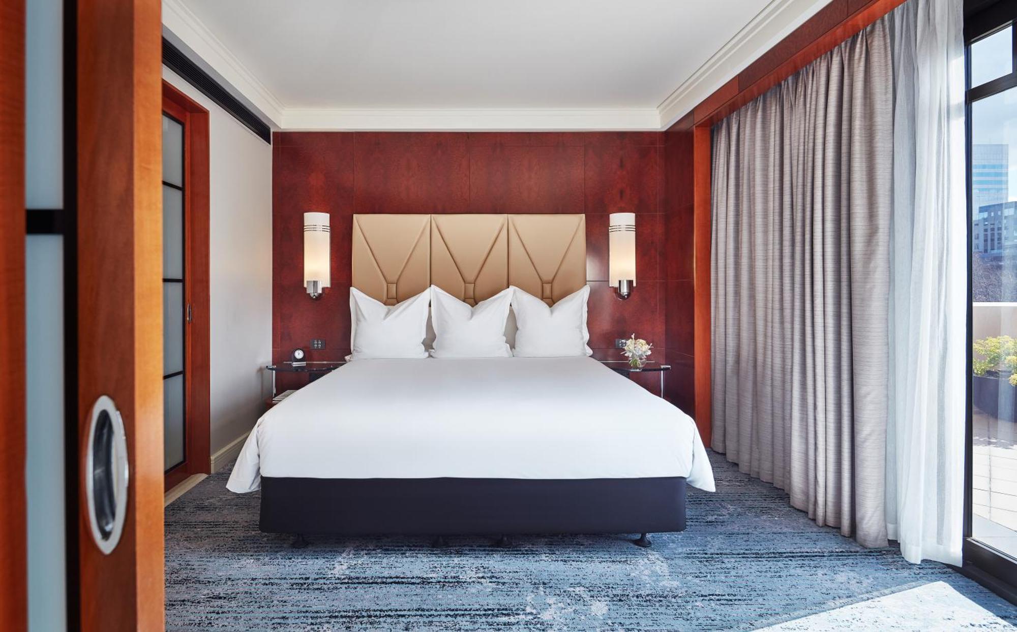 Hotel Park Hyatt Melbourne Exteriér fotografie A bedroom at the InterContinental